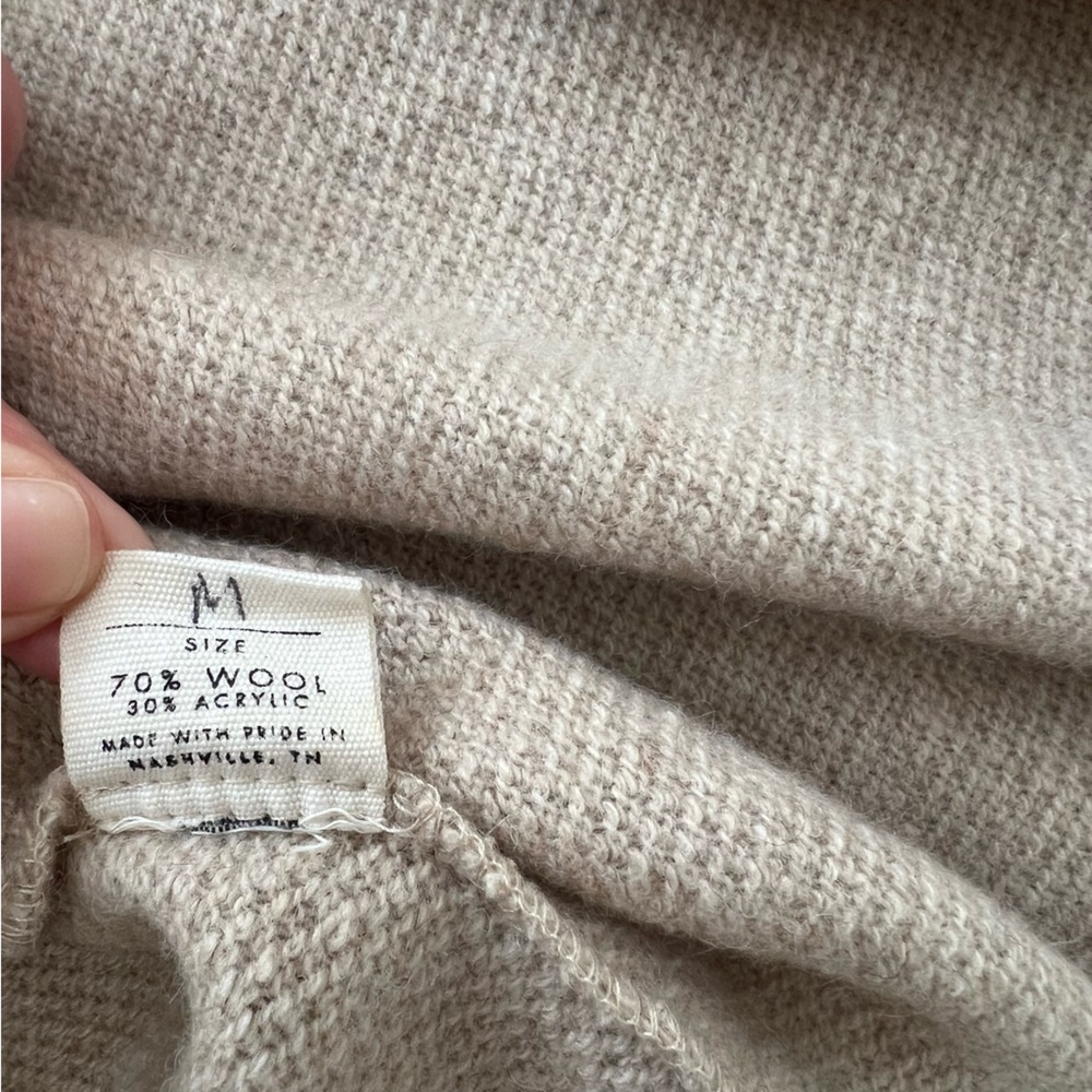 Elizabeth Suzann Eva Boatneck Wool Dress Medium - Picture 12 of 13
